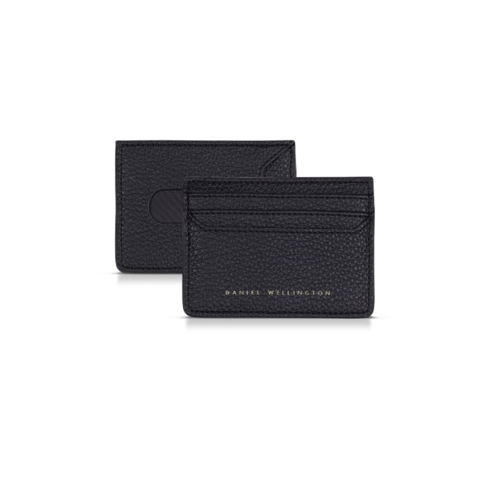3 Cards Holder With Slider Black Bottalato-Kaidara Gioielli