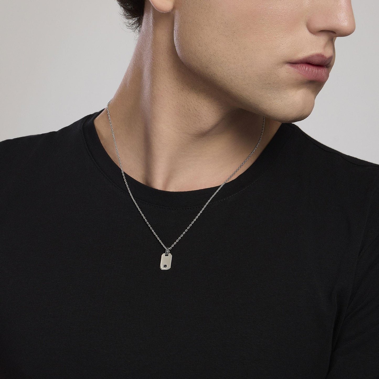 Collana in Argento Uomo Mabina Primo Capitano-Kaidara Gioielli