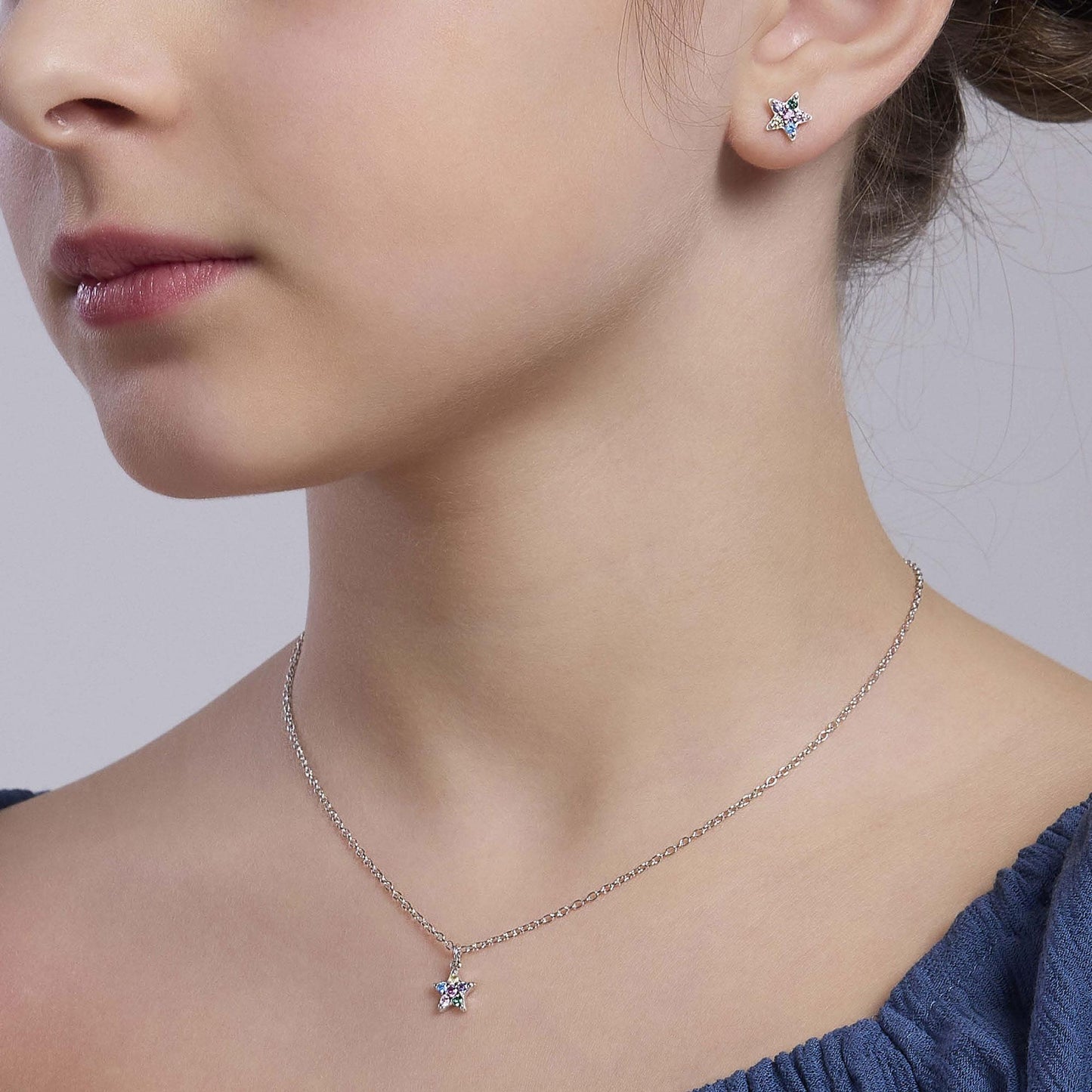 Collana in argento Bimba Mabina Etoilè-Kaidara Gioielli