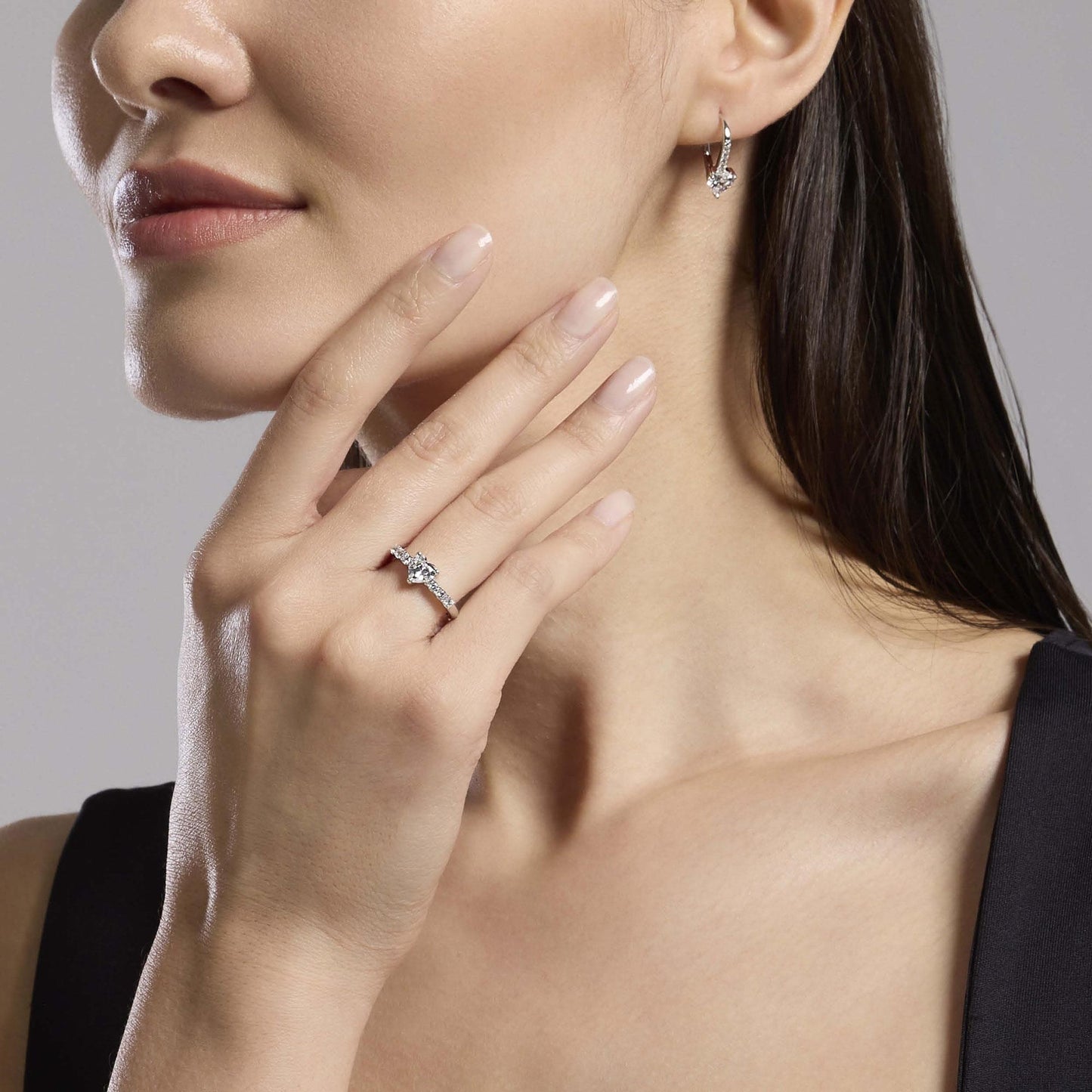 Anello in argento Donna Mabina Rouge-Kaidara Gioielli