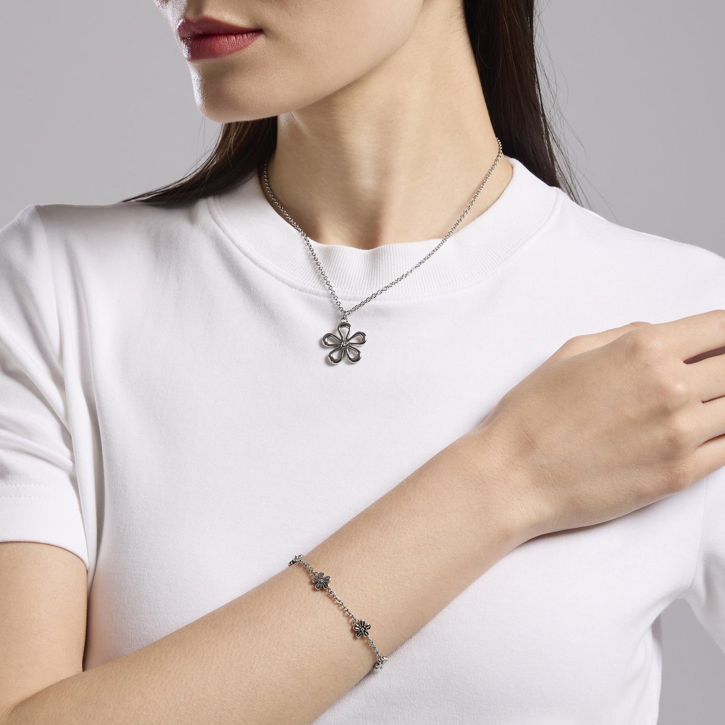 Bracciale in Acciaio Donna Kidult Style 17-Kaidara Gioielli