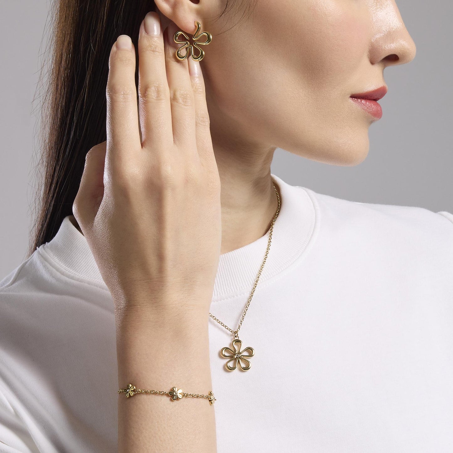 Bracciale in Acciaio Donna Kidult Style 17-Kaidara Gioielli