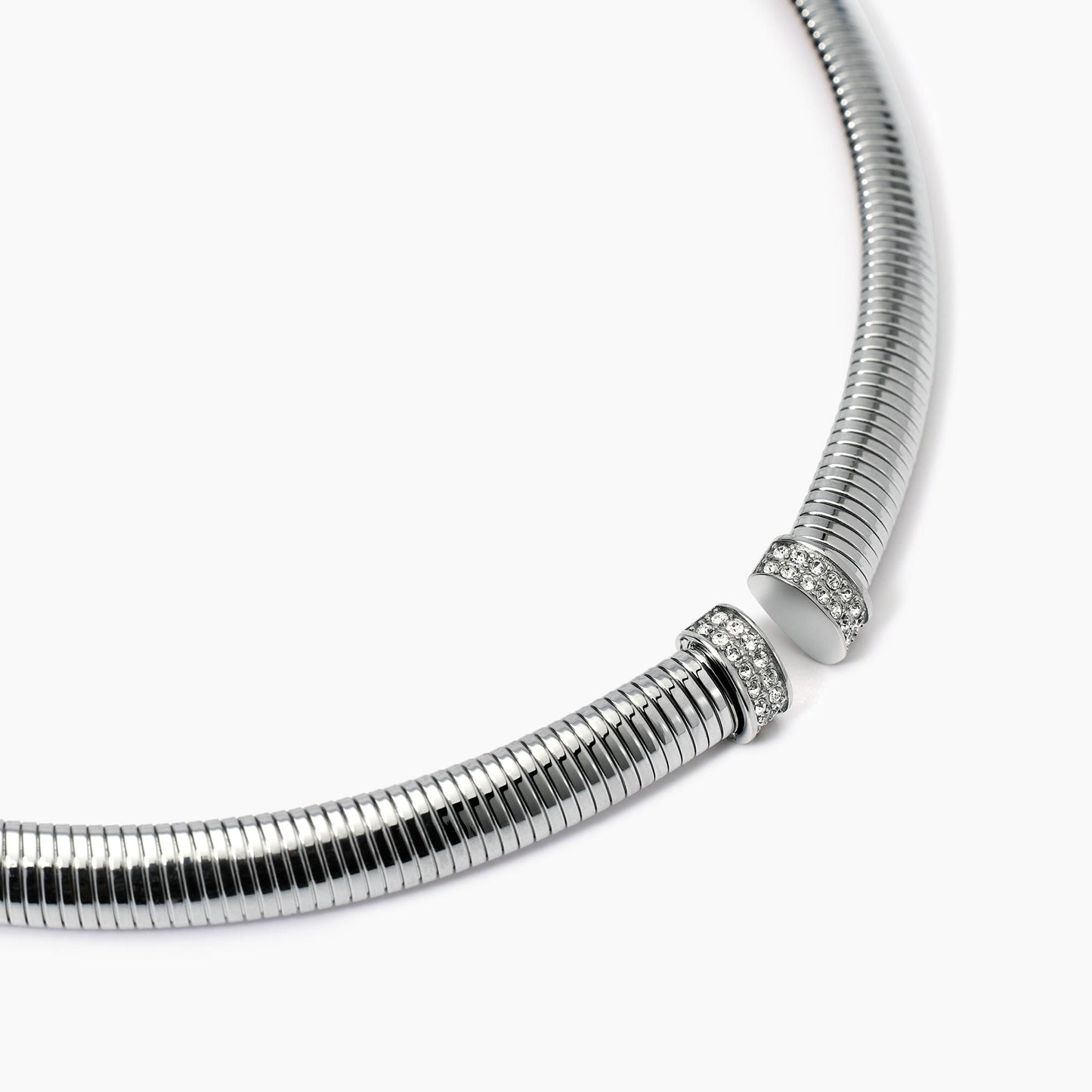 Collana in acciaio Donna Kidult Style 13-Kaidara Gioielli