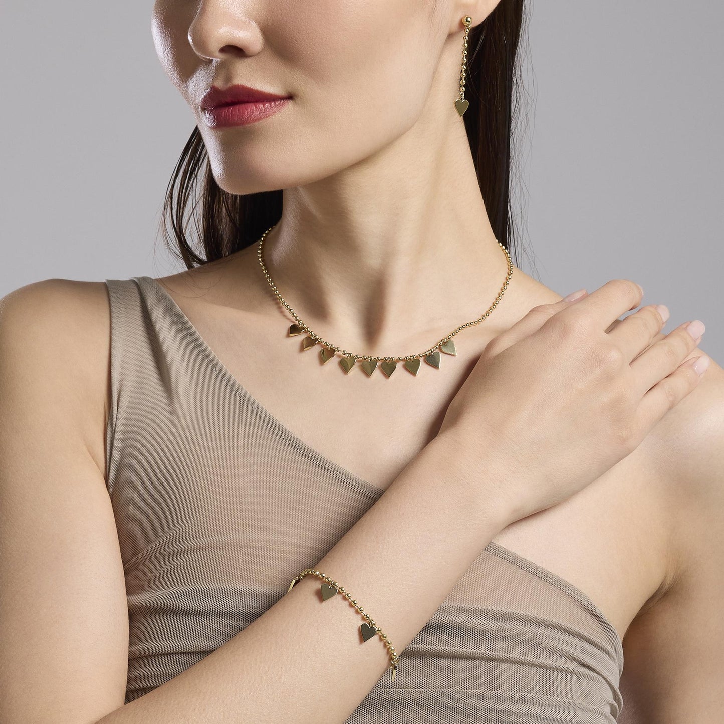 Collana in acciaio Donna Kidult Style 18-Kaidara Gioielli