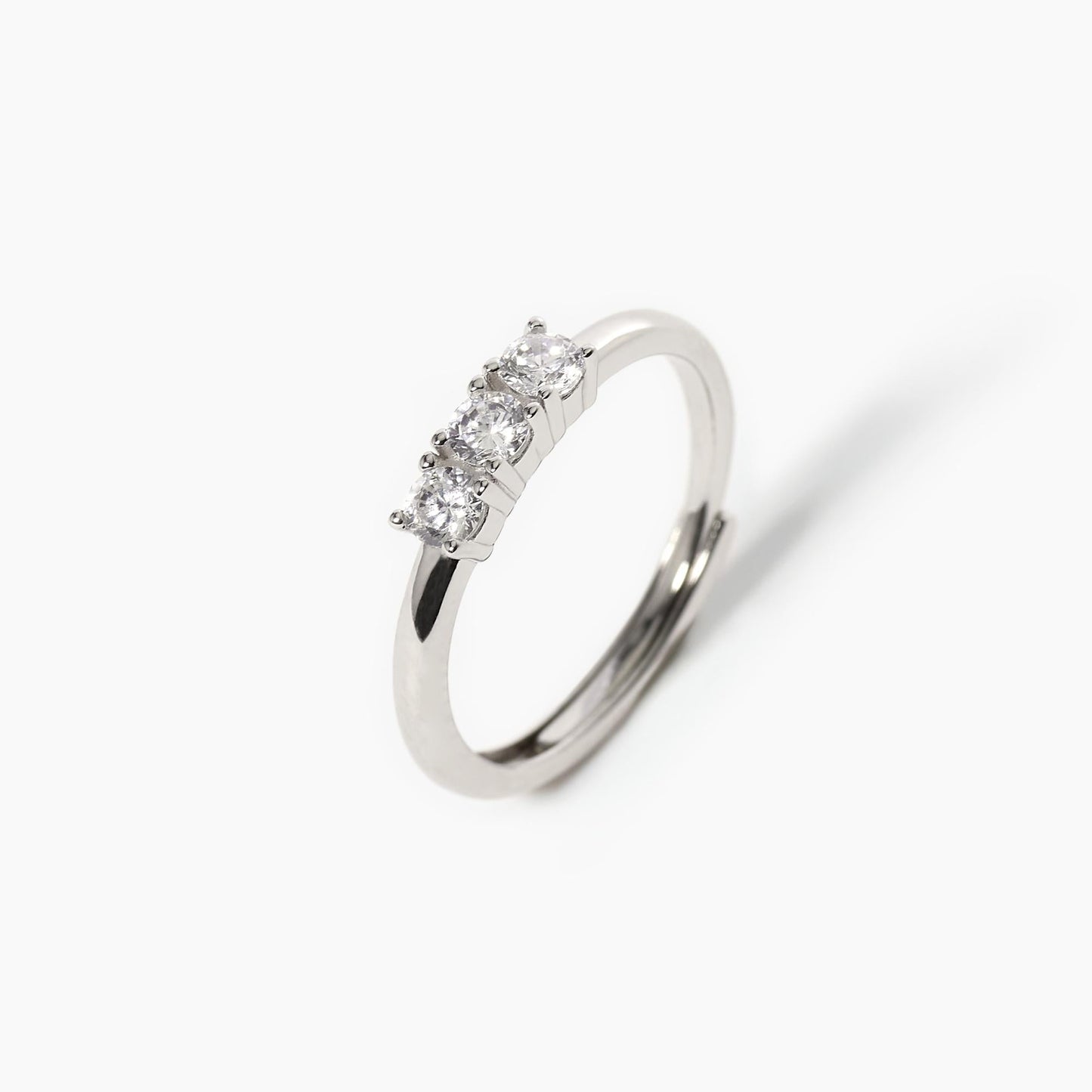 ANELLO TRILOGY BIANCO MABINA-Kaidara Gioielli