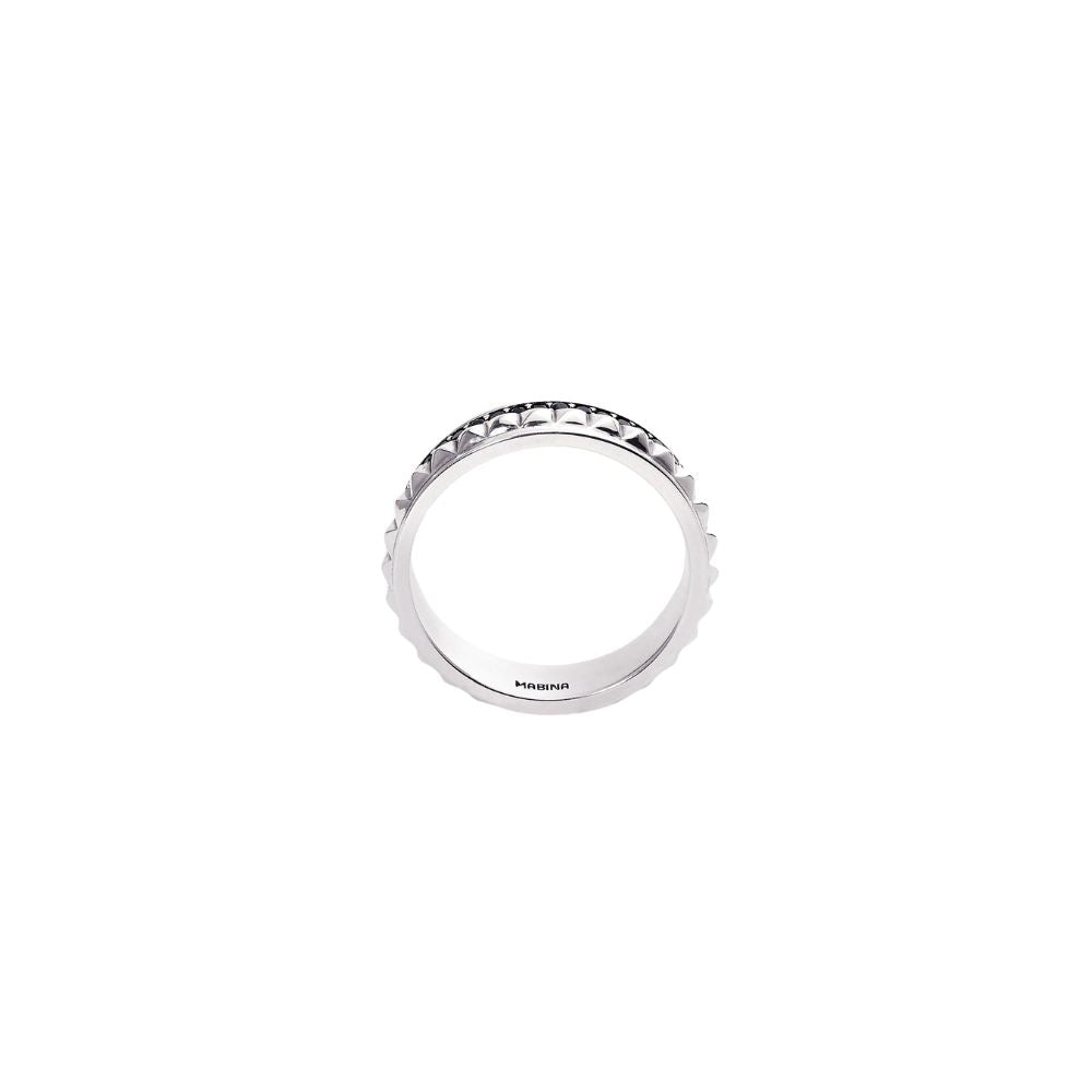 Anello in Argento Mabina Uomo Anticonformista-Kaidara Gioielli
