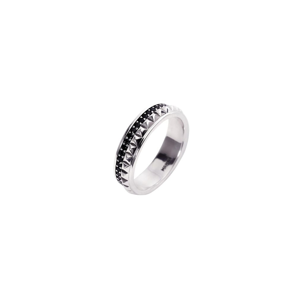 Anello in Argento Mabina Uomo Anticonformista-Kaidara Gioielli