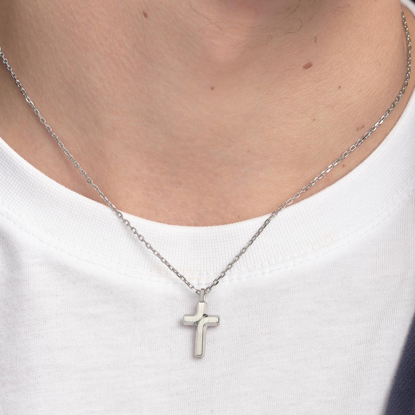 Collana in Acciaio Uomo Brosway Backliner-Kaidara Gioielli