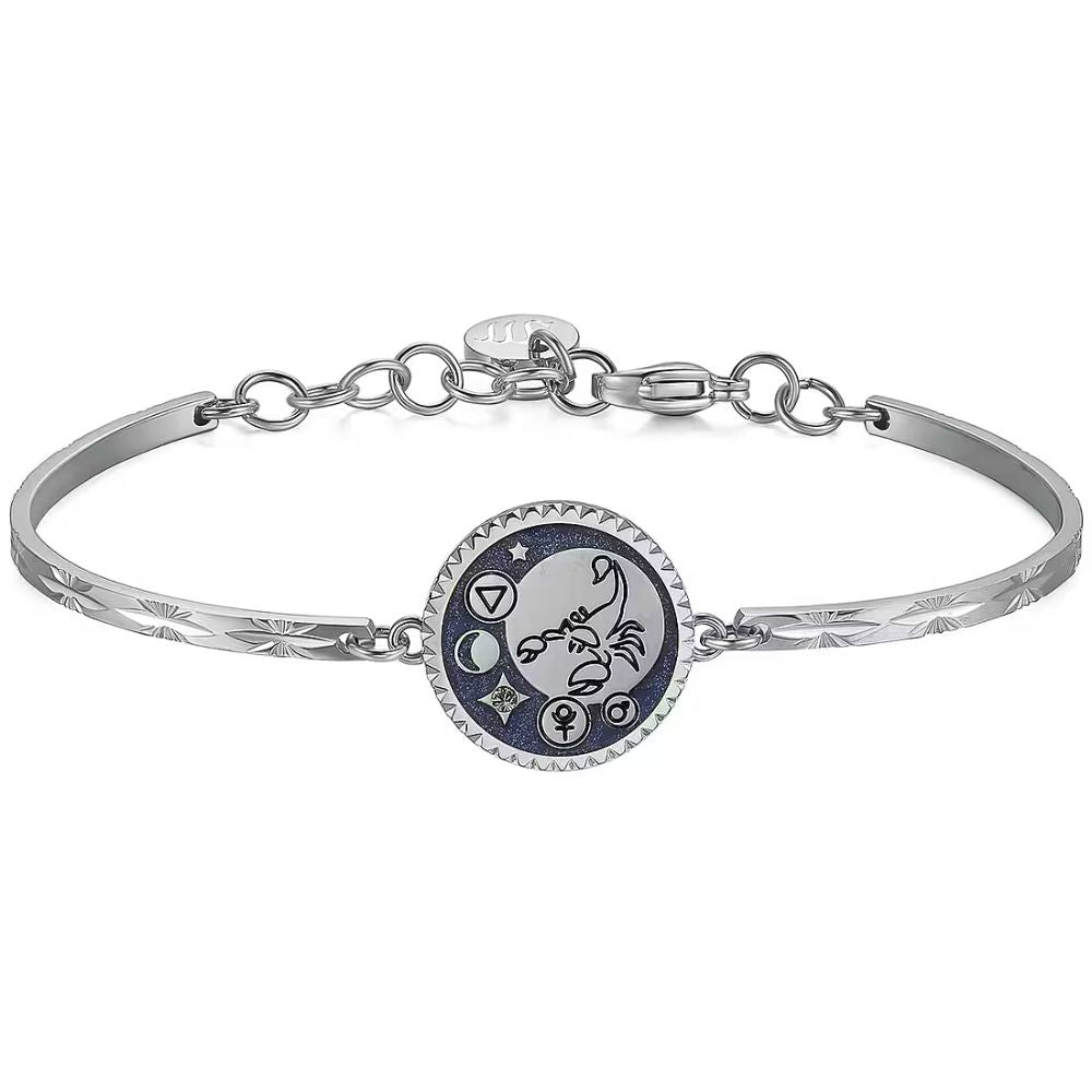 Bracciale in Acciaio Donna Brosway Chakra Segni Zodiacali-Kaidara Gioielli