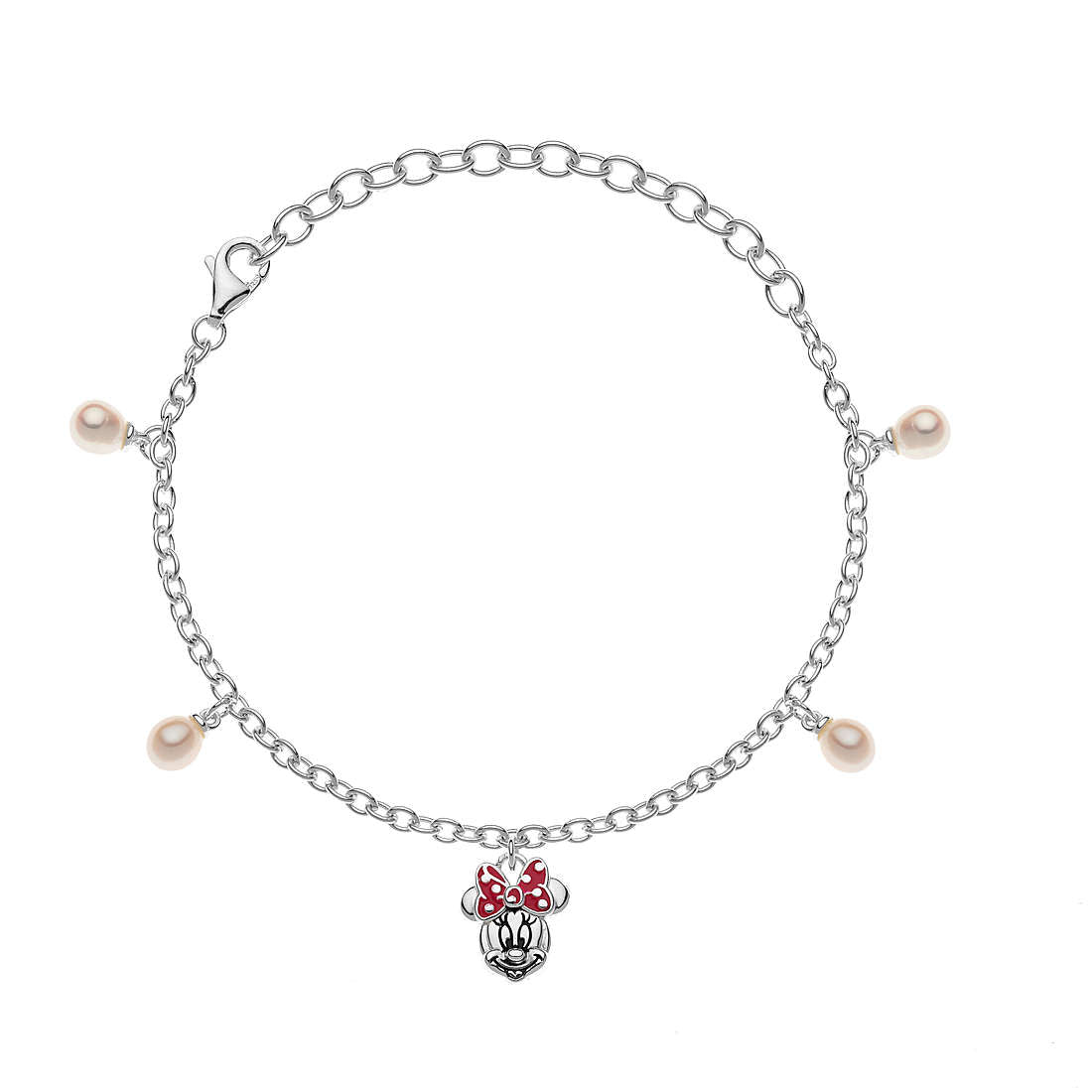 Bracciale in Argento Bimba Disney Collezione Minnie Mouse-Kaidara Gioielli
