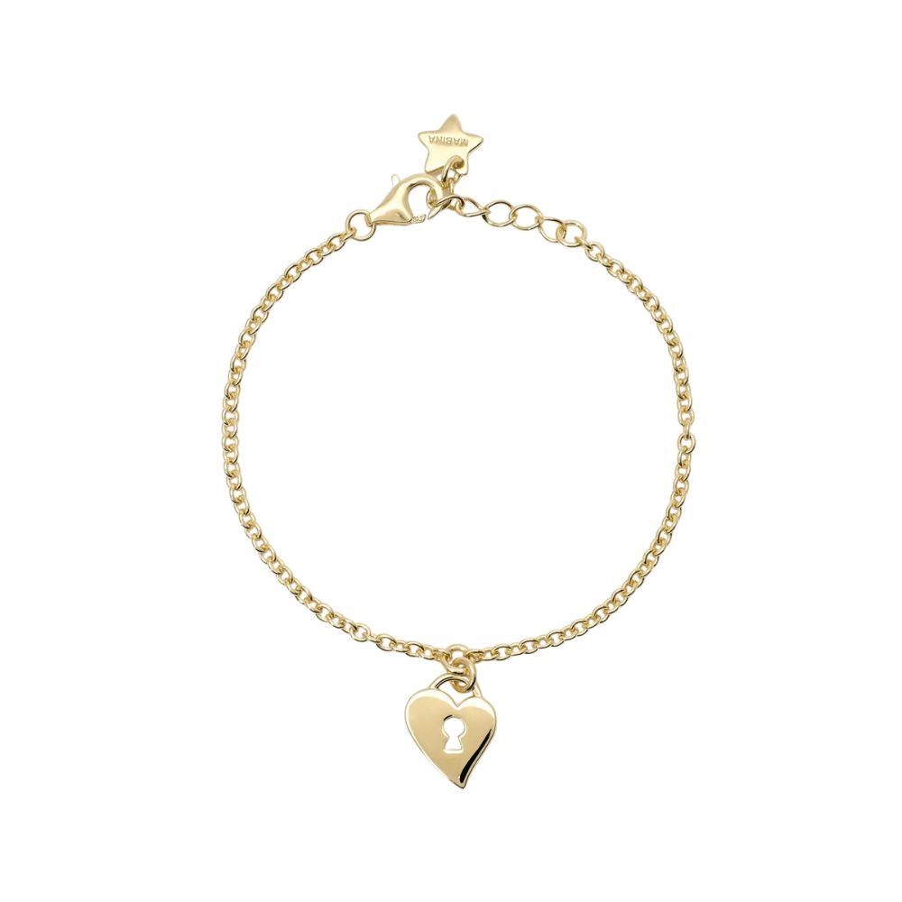 Bracciale in Argento Bimba Mabina Cuore Segreto-Kaidara Gioielli