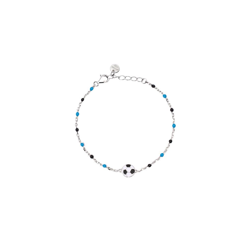Bracciale in Argento Bimbo Mabina W Il Football-Kaidara Gioielli
