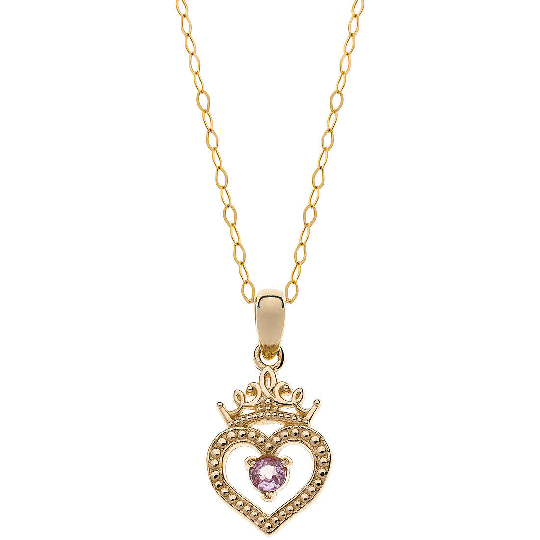 Collana in Oro Bimba Disney Collezione Le Principesse-Kaidara Gioielli