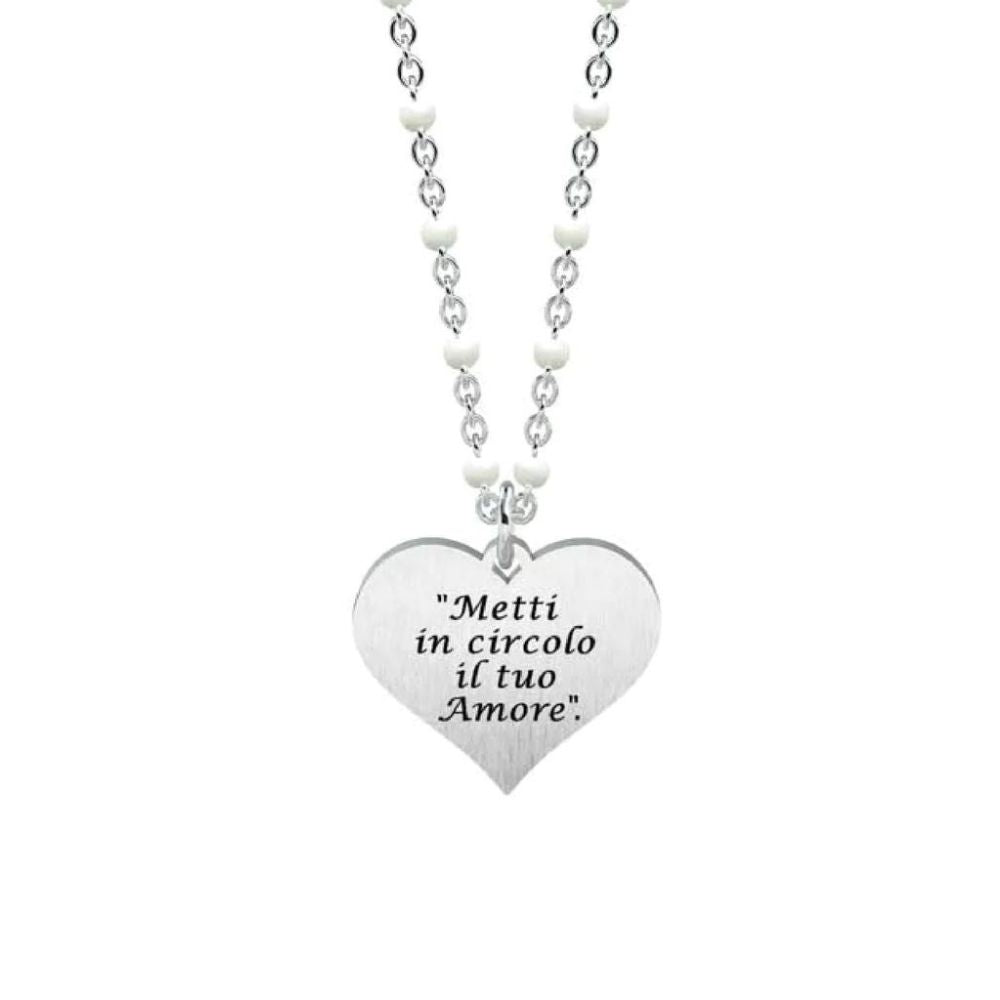 Collana in Acciaio Donna Kidult Love Ligabue-Kaidara Gioielli