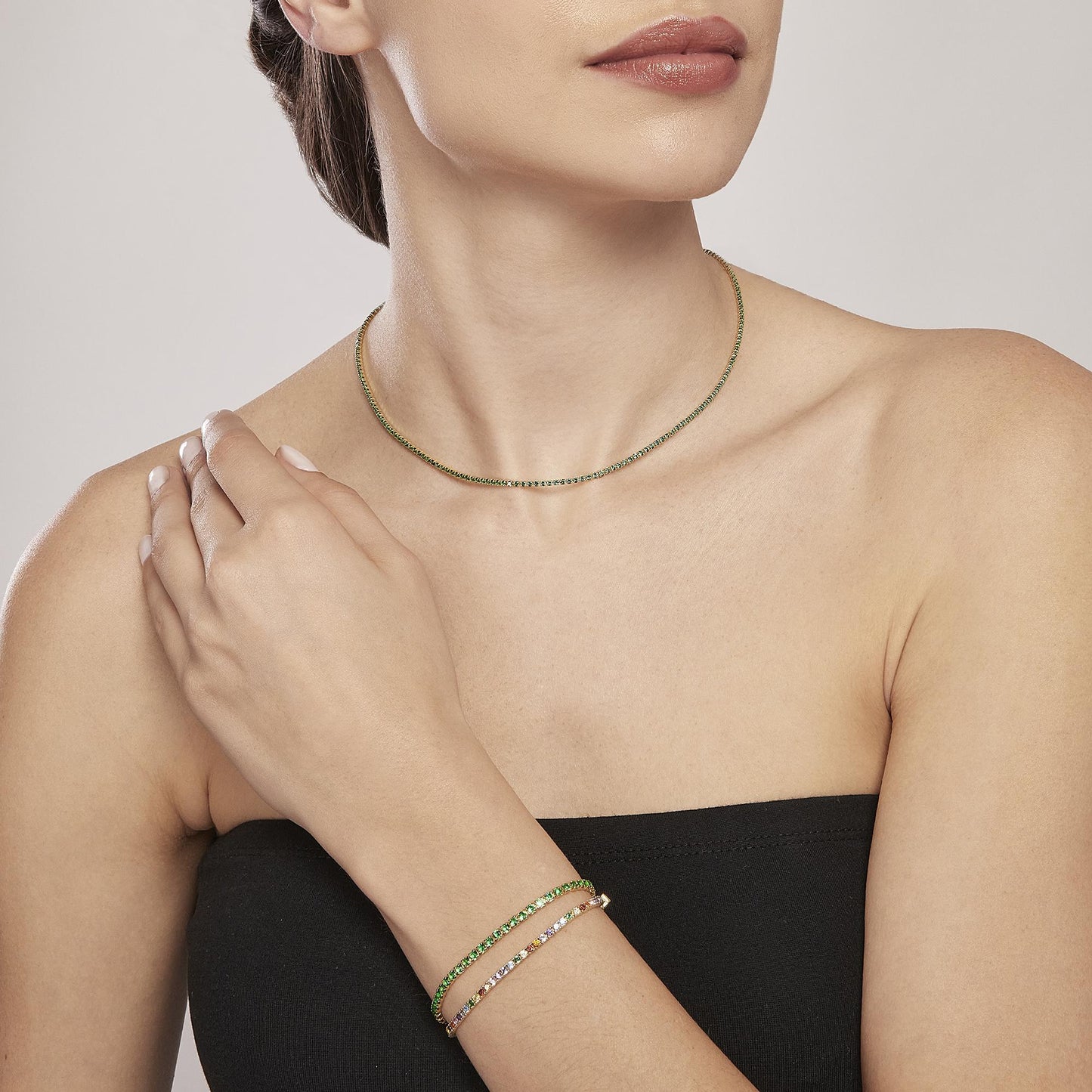 Collana in Argento Donna Mabina Mini Tennis-Kaidara Gioielli