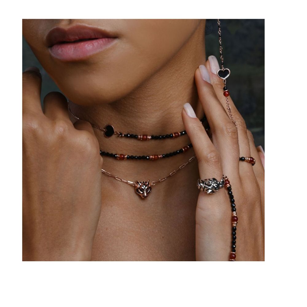Collana in Argento Donna Maman Et Sophie Collezione Tigre Yanez-Kaidara Gioielli