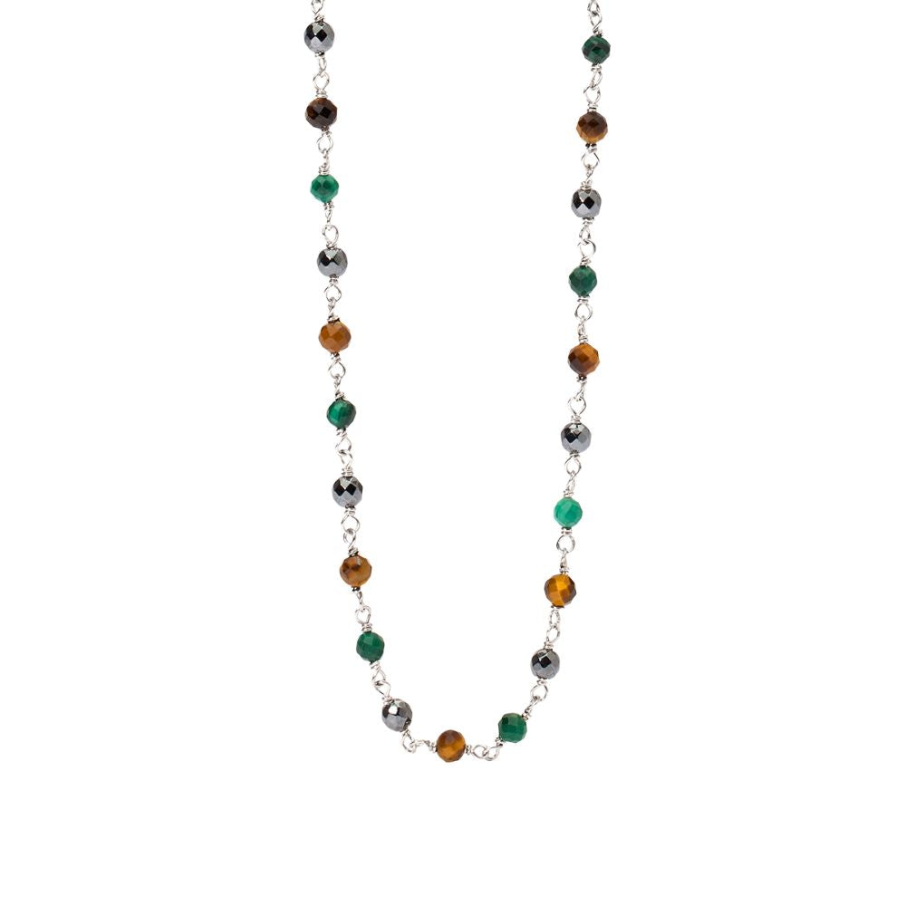 Collana in Argento Uomo Mabina Giramondo-Kaidara Gioielli