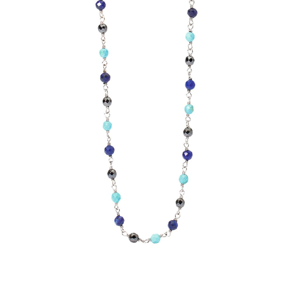 Collana in Argento Uomo Mabina Giramondo-Kaidara Gioielli