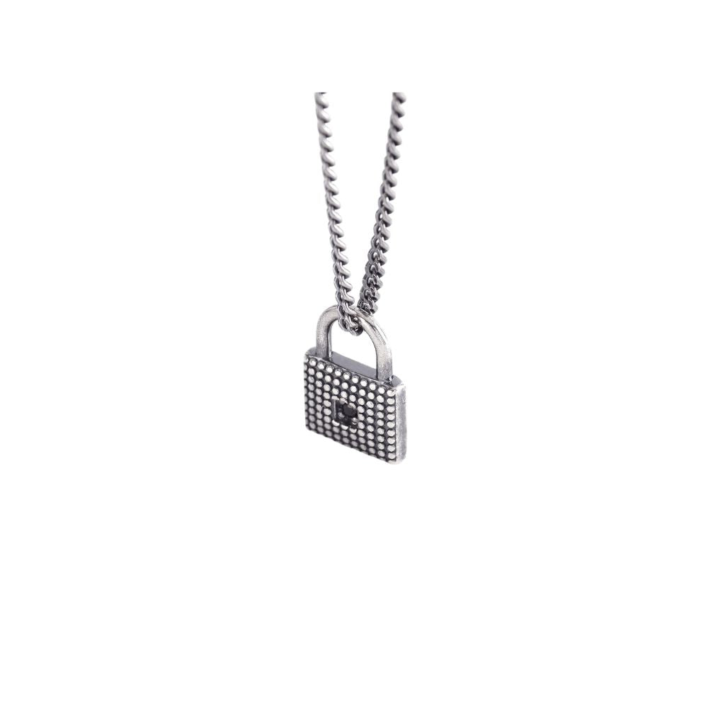 Collana in Argento Uomo Mabina Lock-Kaidara Gioielli