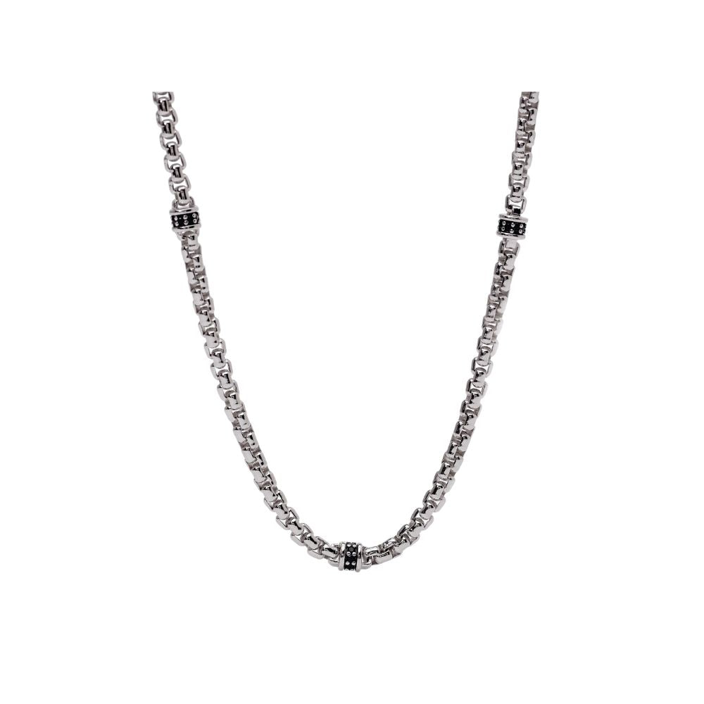 Collana in Argento Uomo Mabina Monte Carlo-Kaidara Gioielli