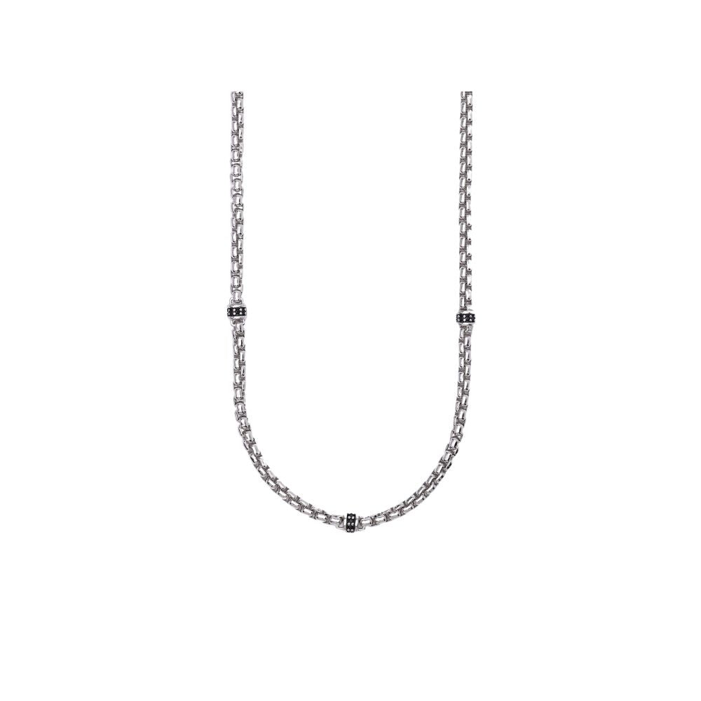 Collana in Argento Uomo Mabina Monte Carlo-Kaidara Gioielli