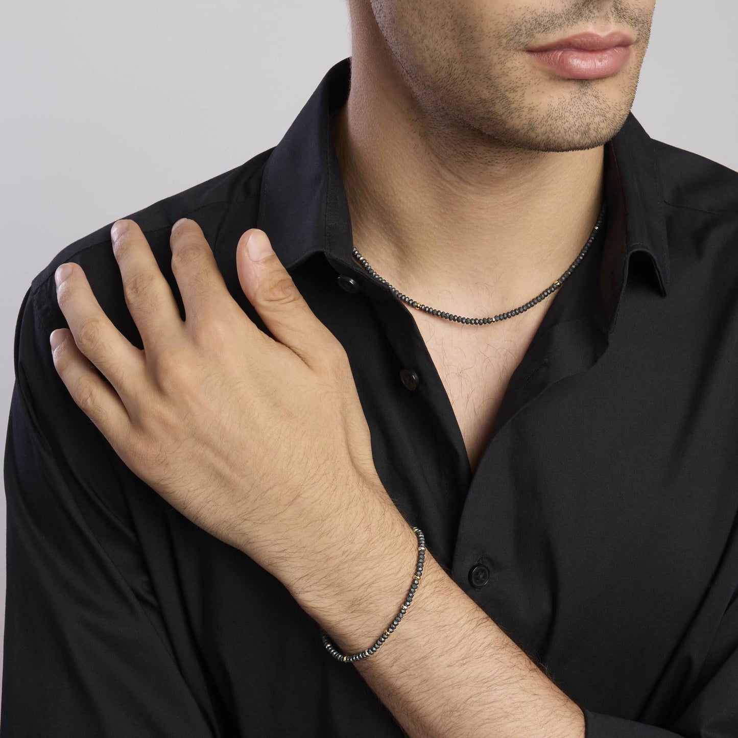 Collana in Argento Uomo Mabina On Road-Kaidara Gioielli