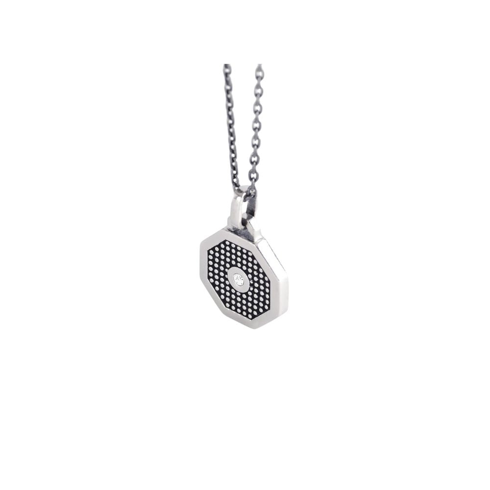 Collana in Argento Uomo Mabina Ottagono-Kaidara Gioielli