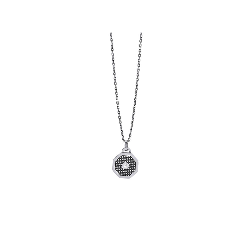 Collana in Argento Uomo Mabina Ottagono-Kaidara Gioielli