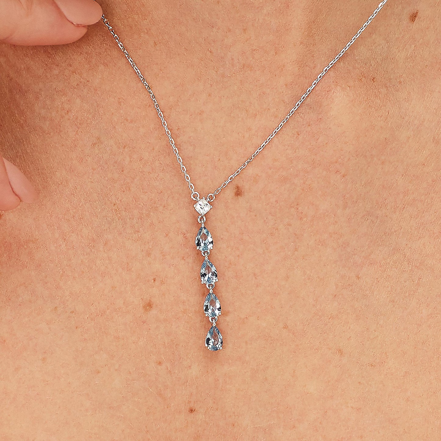 Collana in Argento Donna Brosway Fancy Cloud Light Blue-Kaidara Gioielli