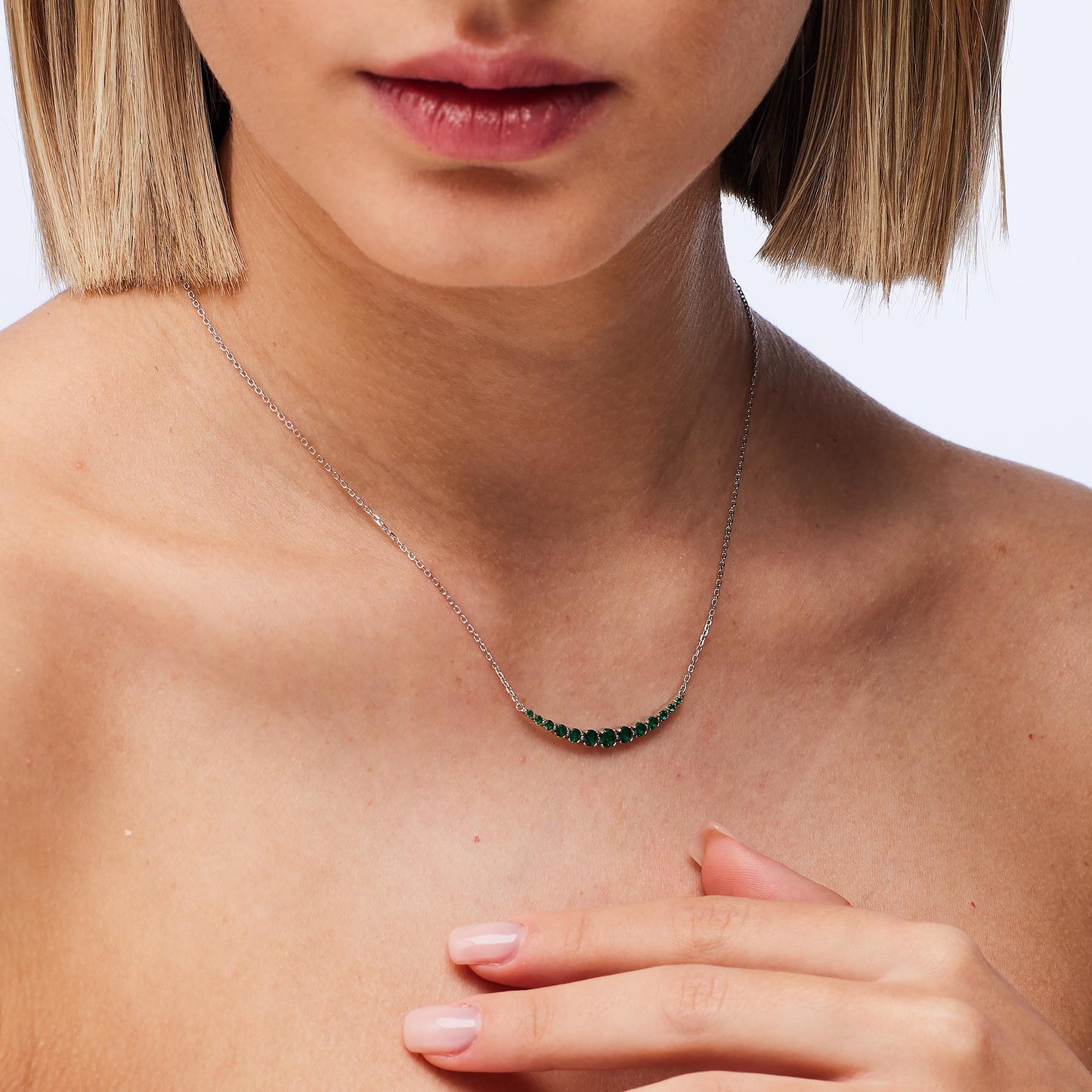 Collana in Argento Donna Brosway Fancy Life Green-Kaidara Gioielli