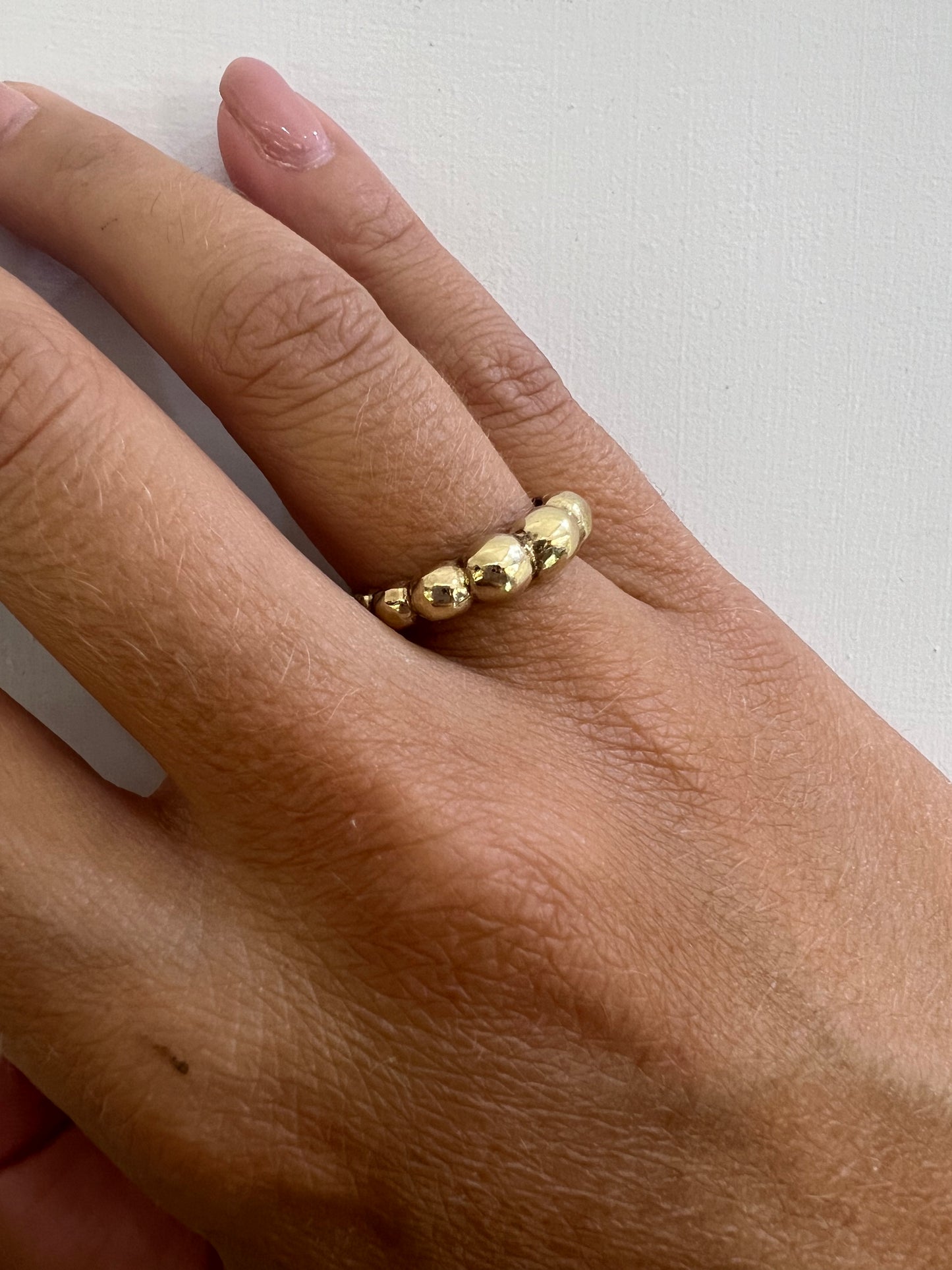 Anello in Argento Placcato Oro Donna Alisia Bold-Kaidara Gioielli