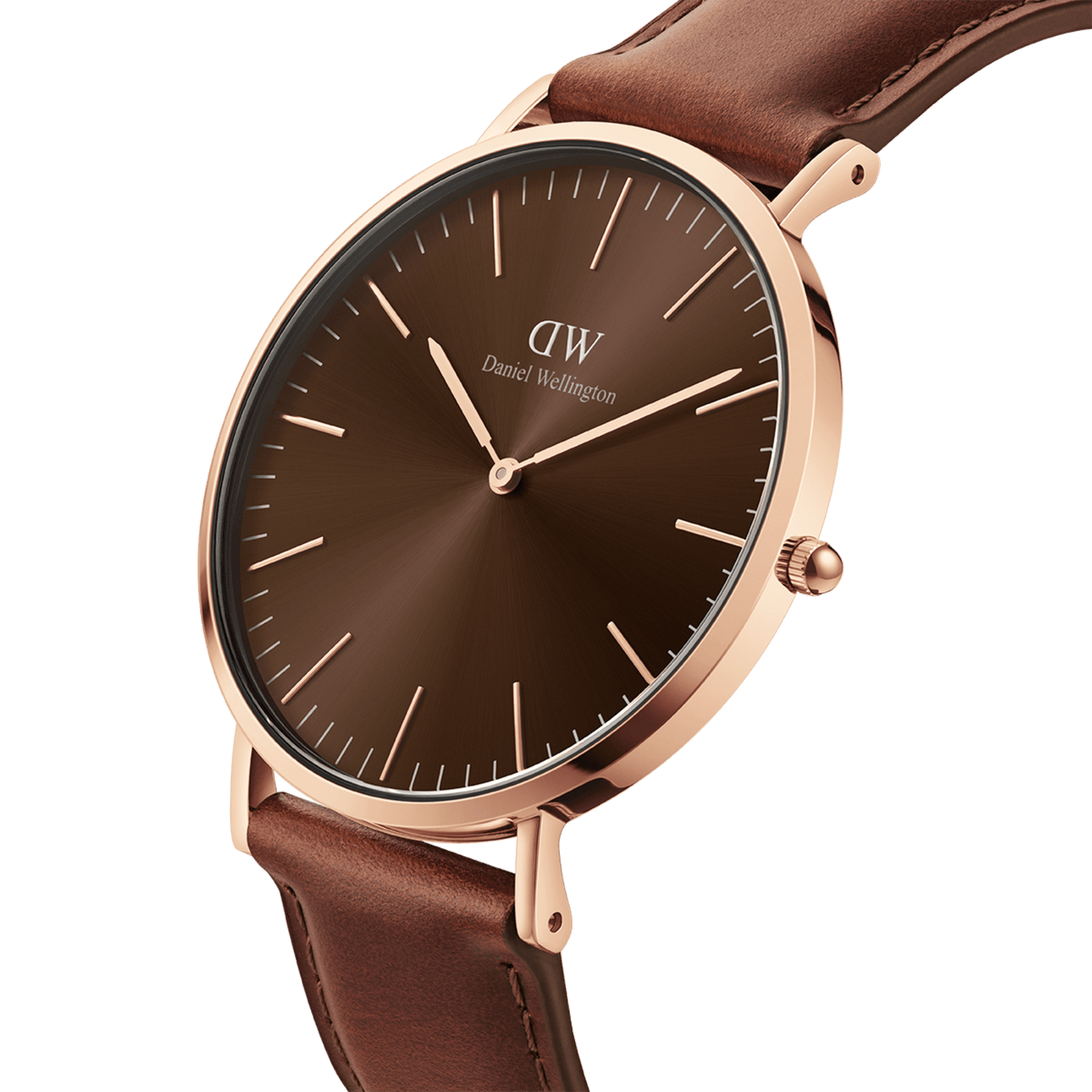 Orologio in Acciaio Uomo Daniel Wellington Classic St Mawes Amber-Kaidara Gioielli