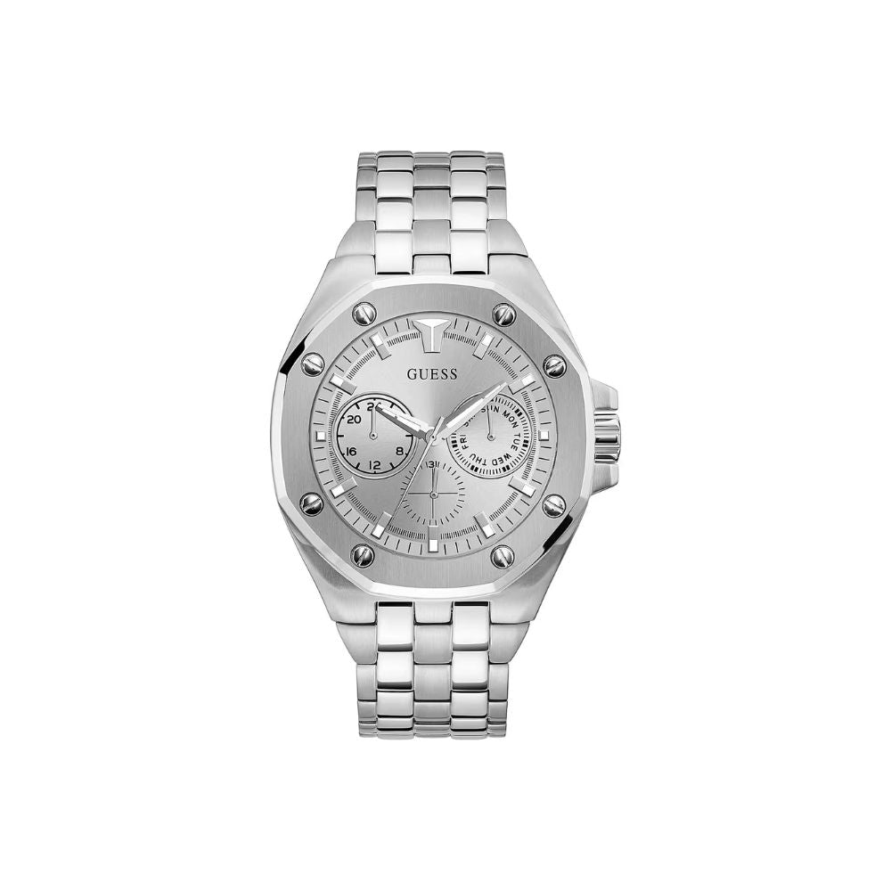 Orologio in Acciaio Uomo Guess Top Gun-Kaidara Gioielli