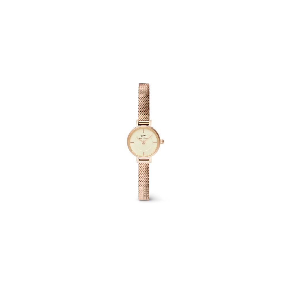 Orologio in Acciaio Donna Daniel Wellington Petite Mini Champagne Melrose-Kaidara Gioielli