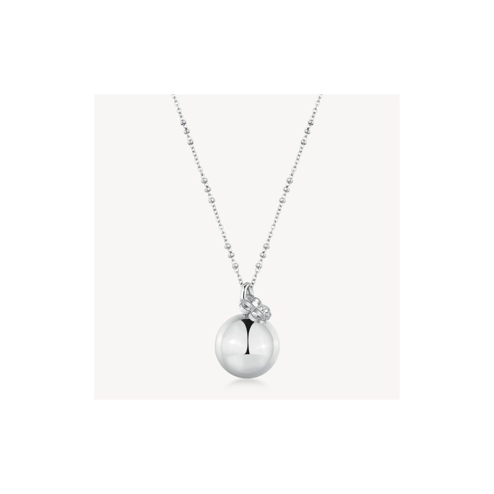Collana CHAKRA in acciaio 316L, con chiama angeli-Kaidara Gioielli