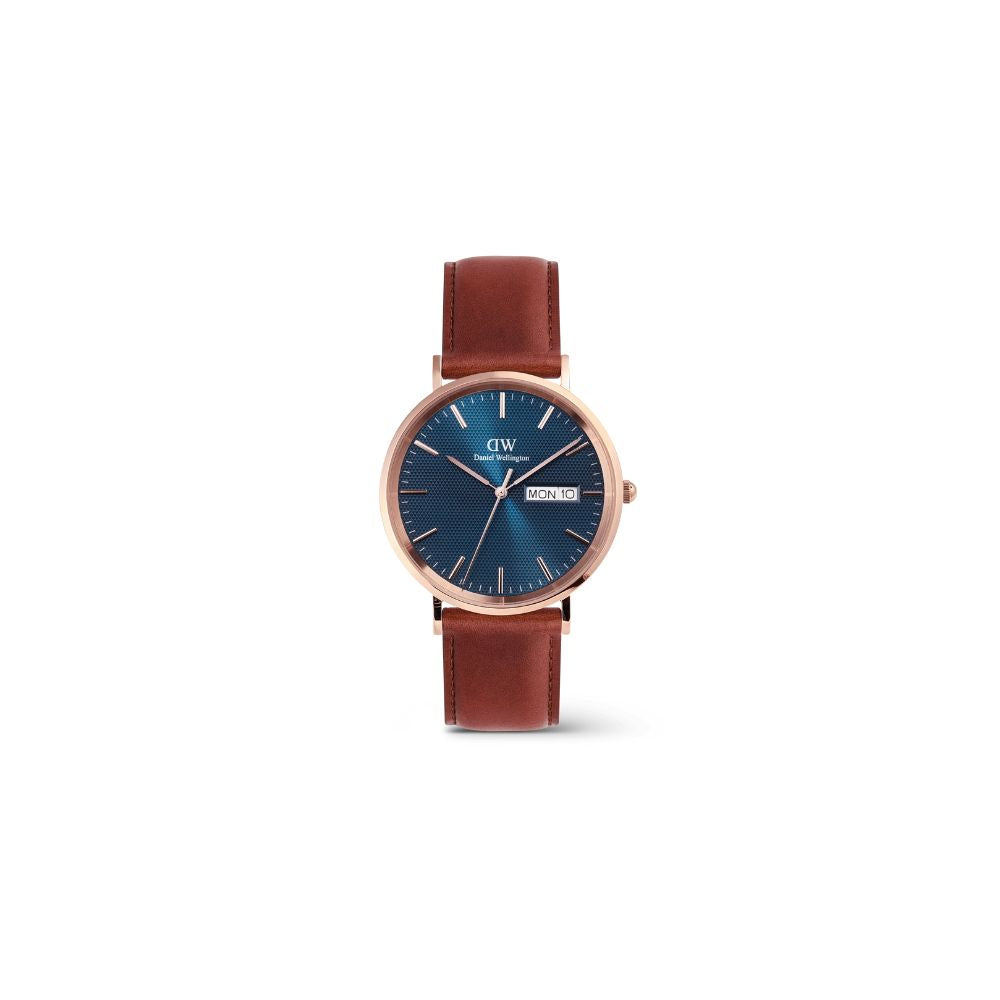 Orologio in Acciaio Uomo Daniel Wellington Classic Day Display St Mawes-Kaidara Gioielli