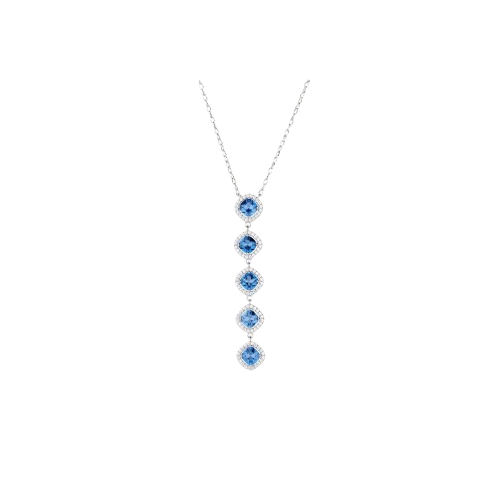 Collana in Argento Donna Brosway Fancy Freedom Blue-Kaidara Gioielli