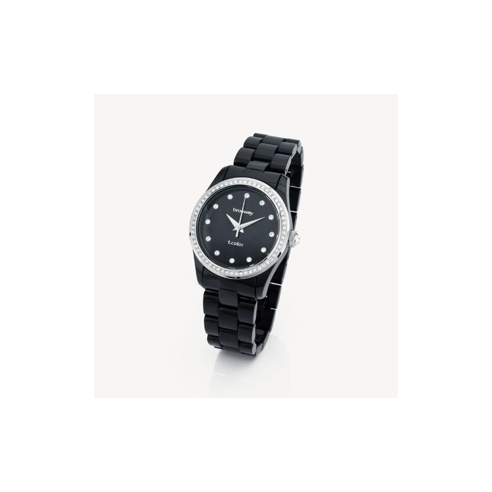Orologio in Acciaio Donna Brosway T-Color Nero-Kaidara Gioielli