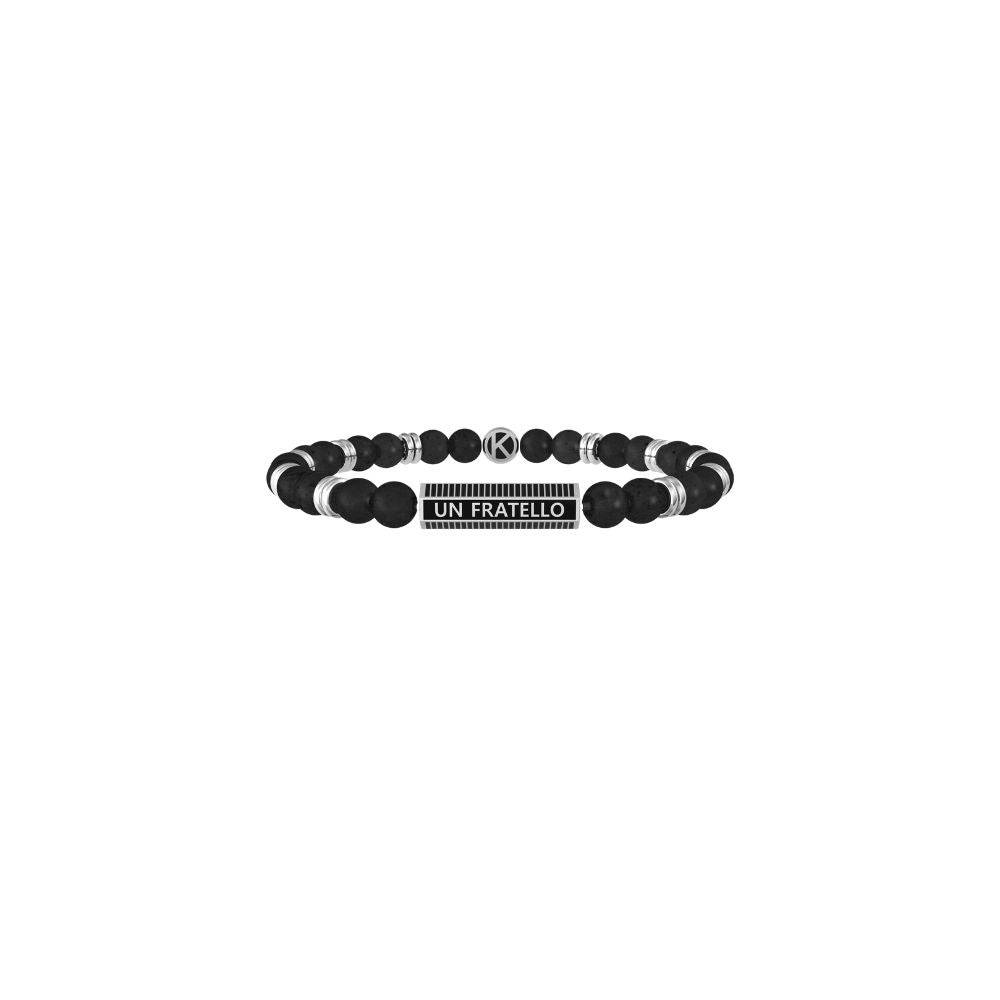 Bracciale in Acciaio Uomo Kidult Fratello Amico-Kaidara Gioielli