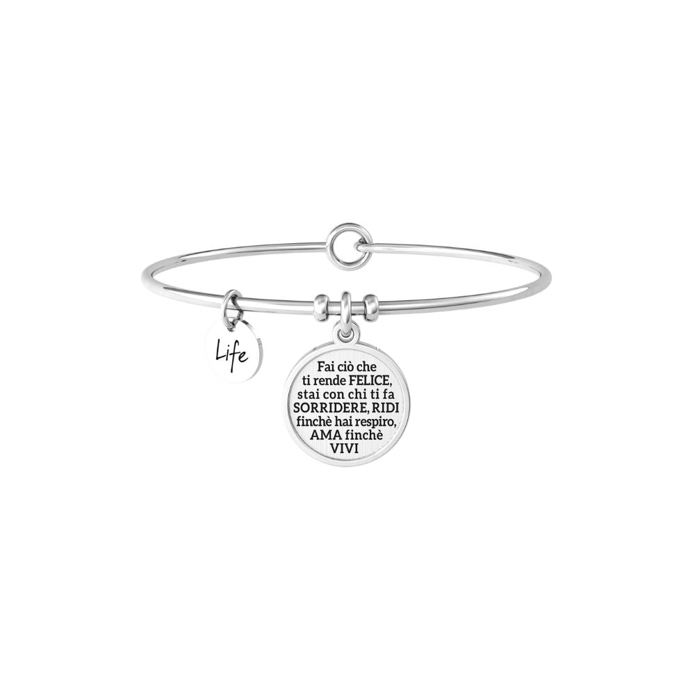Bracciale in Acciaio Donna Kidult Figlia Felicit-Kaidara Gioielli