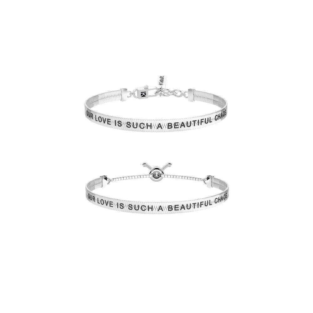 Bracciale Donna/Uomo Kidult Amore caos-Kaidara Gioielli