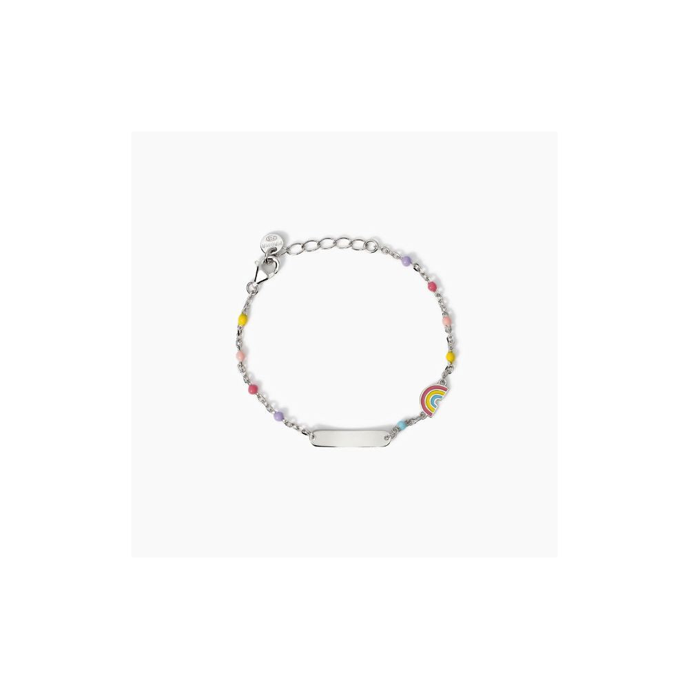 Bracciale in argento Bimba Mabina Rainbow-Tag-Kaidara Gioielli