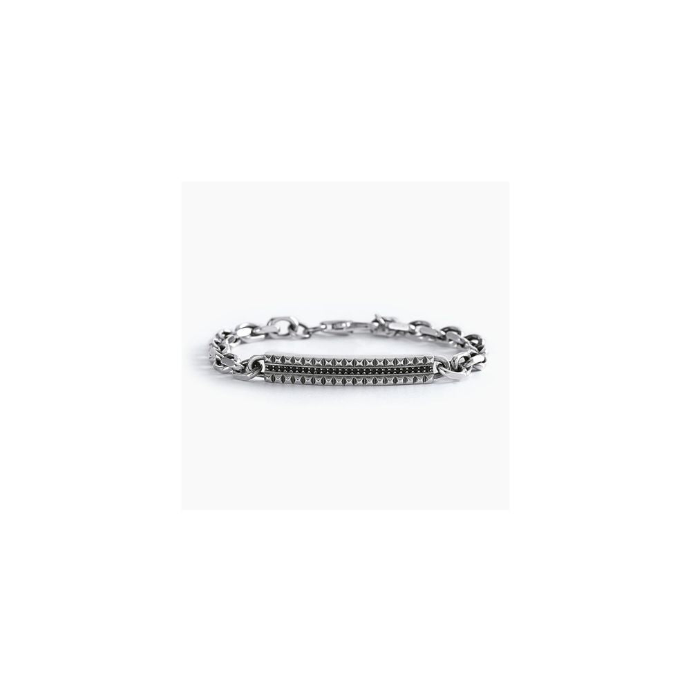 Bracciale in Argento Uomo Mabina Anticonformista-Kaidara Gioielli