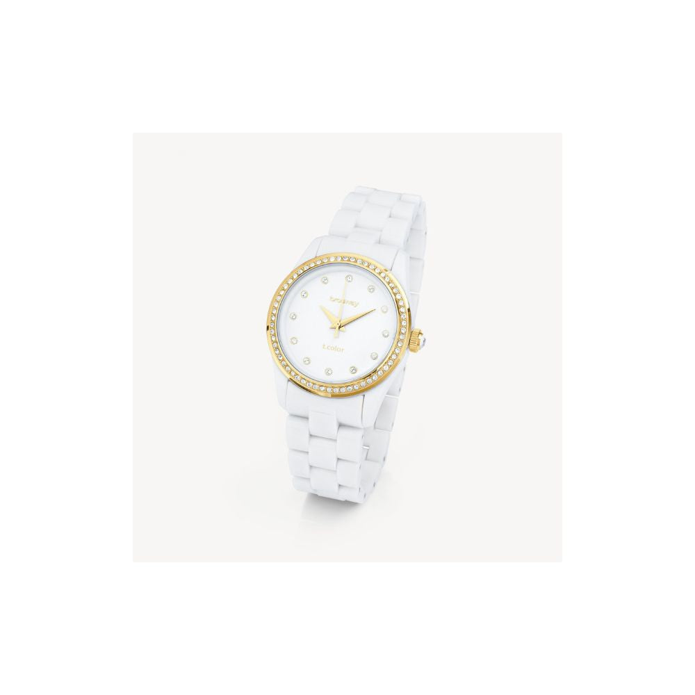 Orologio in Acciaio Donna Brosway T-Color Bianco-Kaidara Gioielli