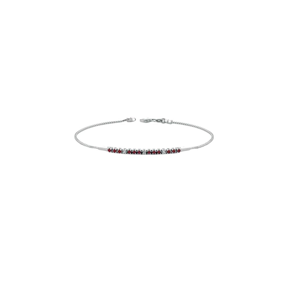 Bracciale in Oro Tennis Unisex Crusado Collezione Touring Colours-Kaidara Gioielli