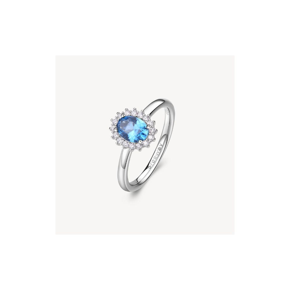 Anello Kate FANCY in argento 925/1000 rodiato e cu-Kaidara Gioielli