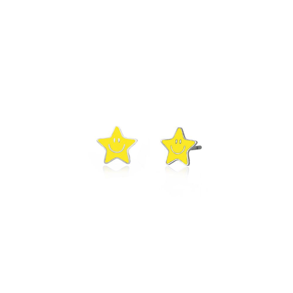 Orecchini in Argento Bimba Mabina Stella-Kaidara Gioielli