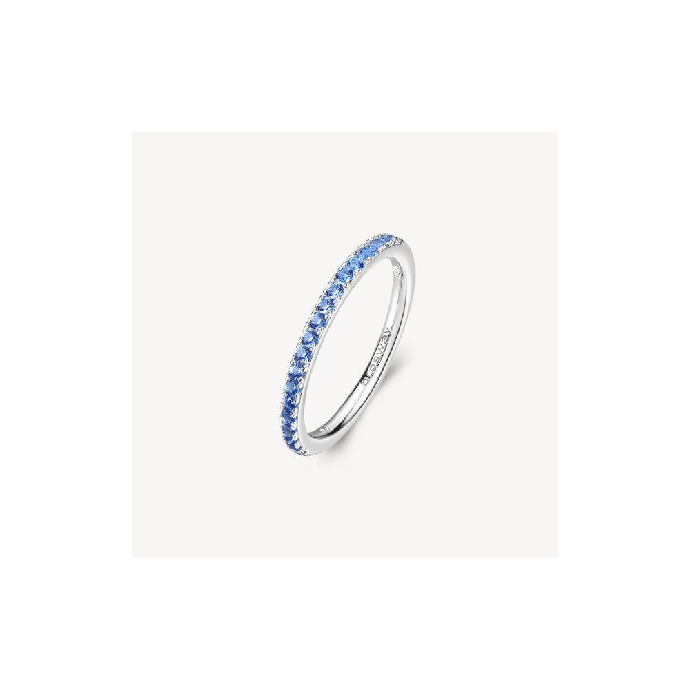 Anello veretta FANCY in argento 925/1000 rodiato e-Kaidara Gioielli