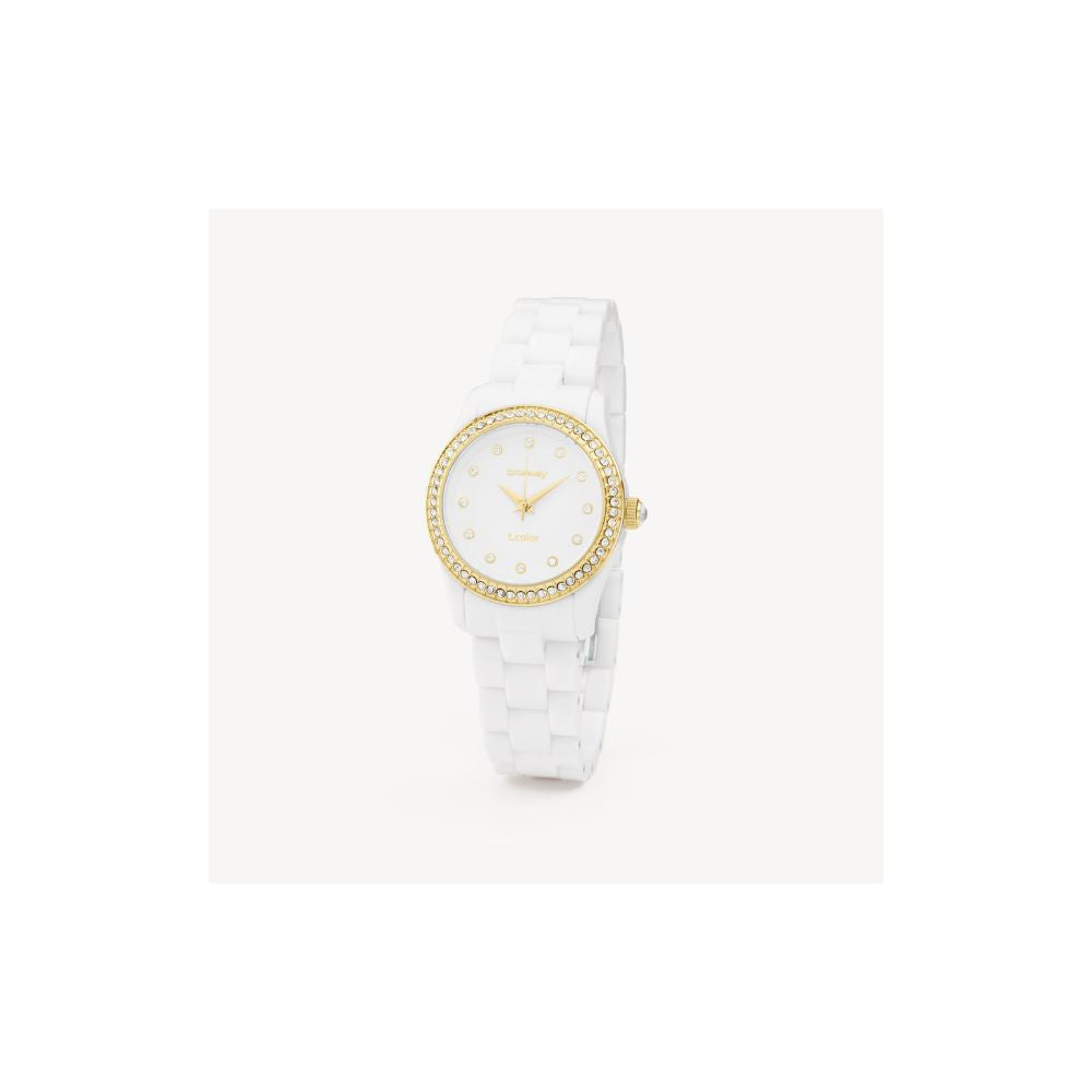 Orologio in Acciaio Donna Brosway T-Color Mini Bianco-Kaidara Gioielli