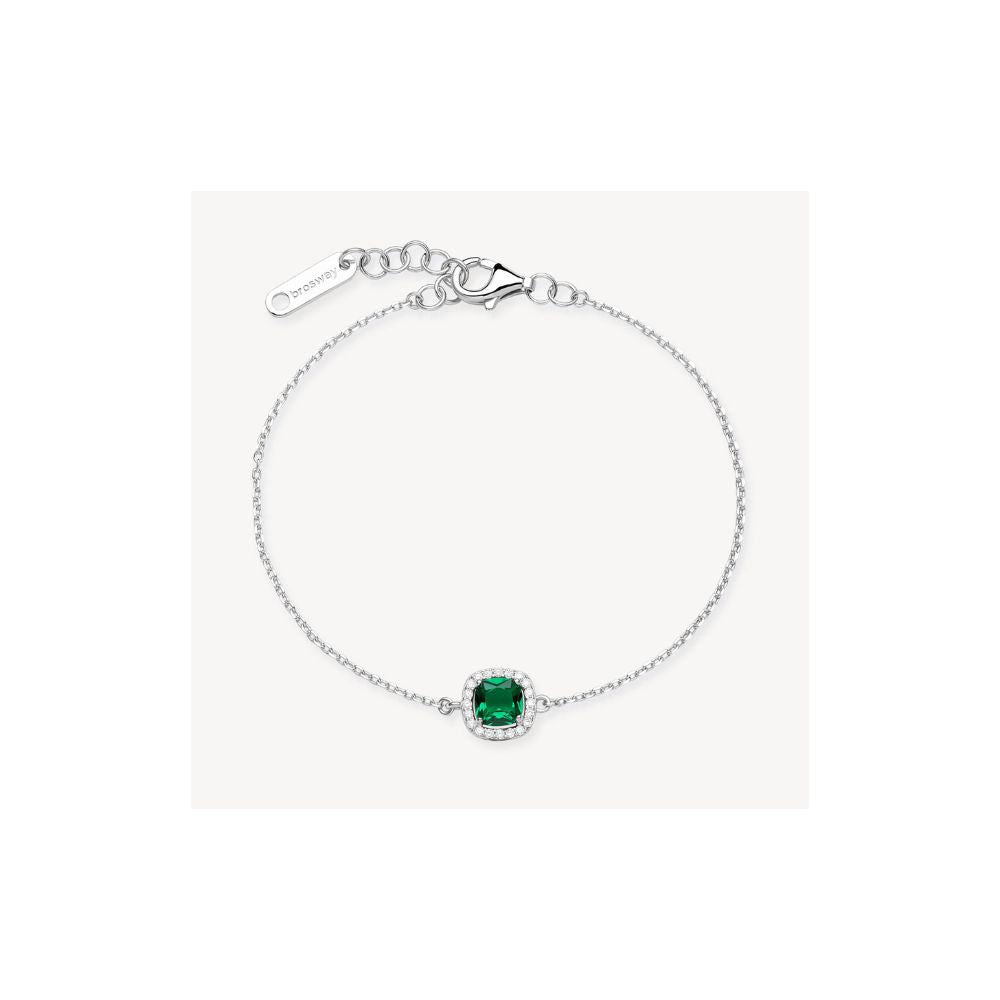 Bracciale in Argento Donna Brosway Fancy Life Green-Kaidara Gioielli
